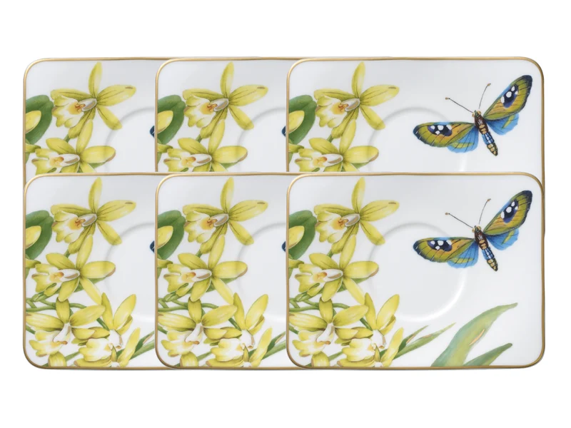 Villeroy & Boch Amazonia Mokka-/Espressountertasse 11 cm Set6