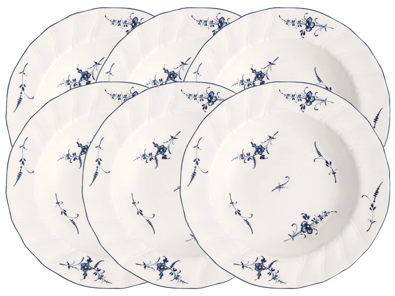 Villeroy & Boch Alt Luxemburg Suppenteller 23cm Set6