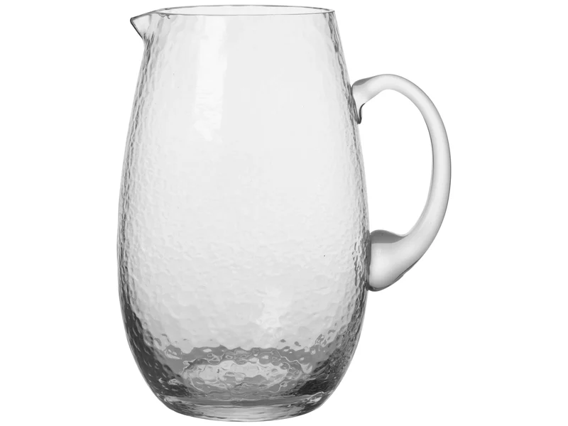 Broste Copenhagen HAMMERED Krug clear 2 l