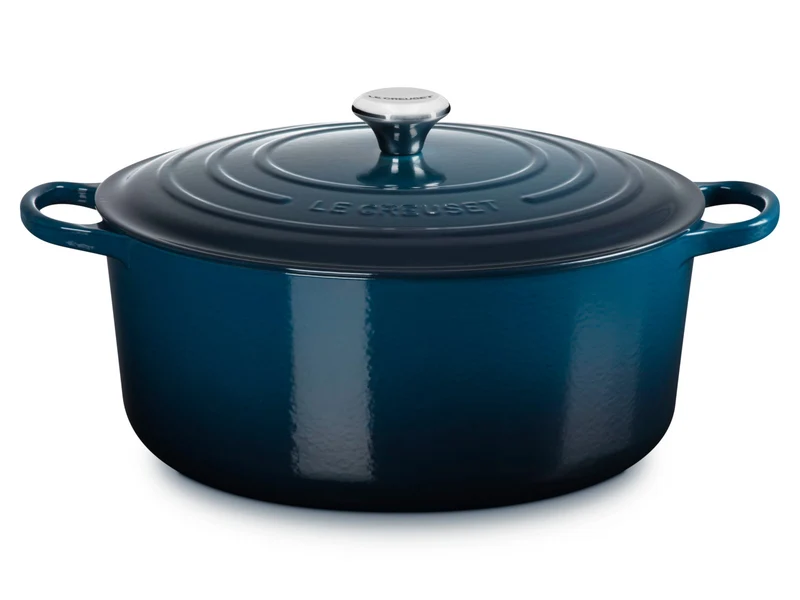 Le Creuset Bräter Signature rund nuit 34cm