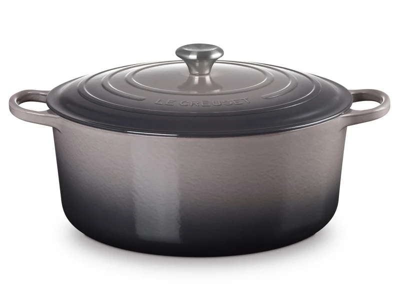 Le Creuset Bräter Signature rund flint 34cm