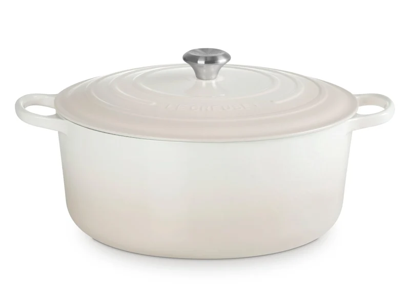 Le Creuset Bräter Signature rund meringue 34cm