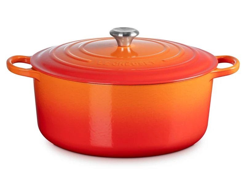 Le Creuset Bräter Signature rund orange 34cm