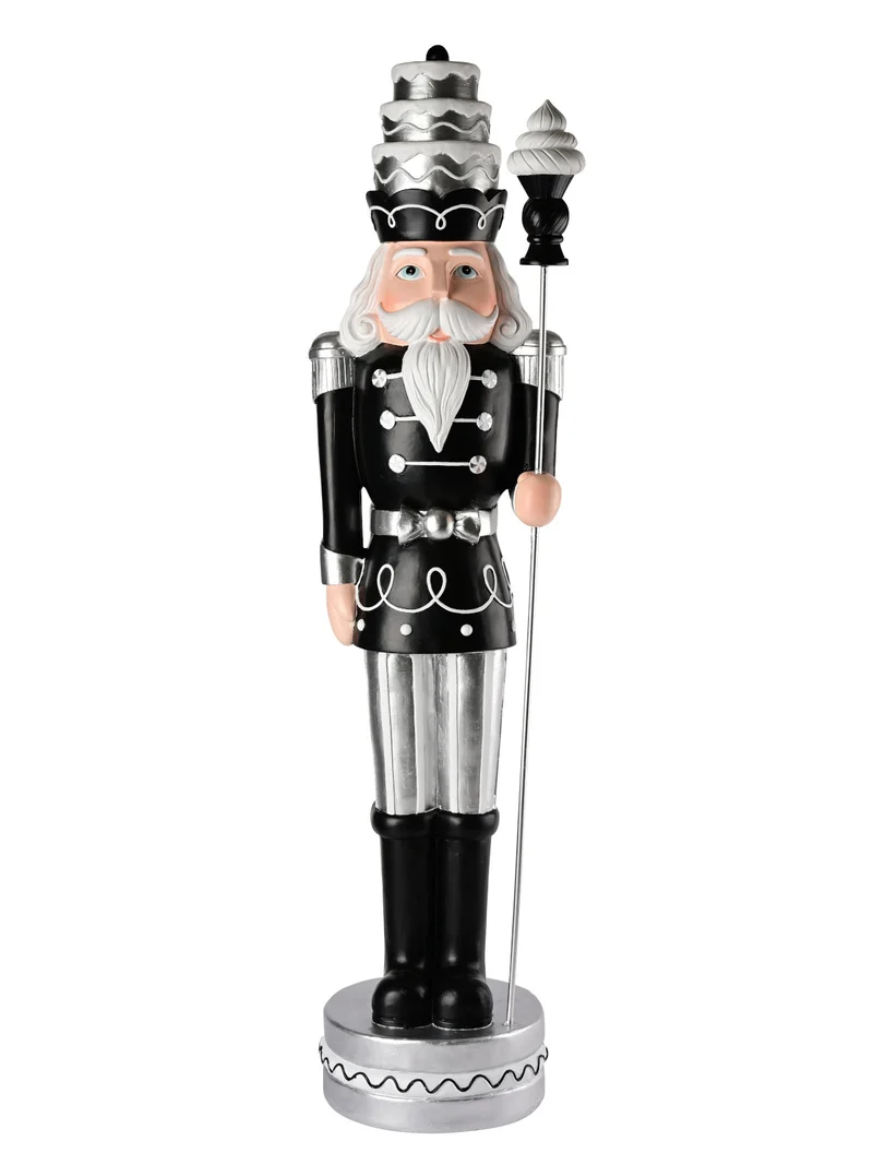 Giftcompany Noce Nussknacker schwarz/silber 33,5cm