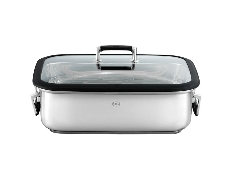 Rösle Silence® Pro Bräter rechteckig 41 x 28,5 cm