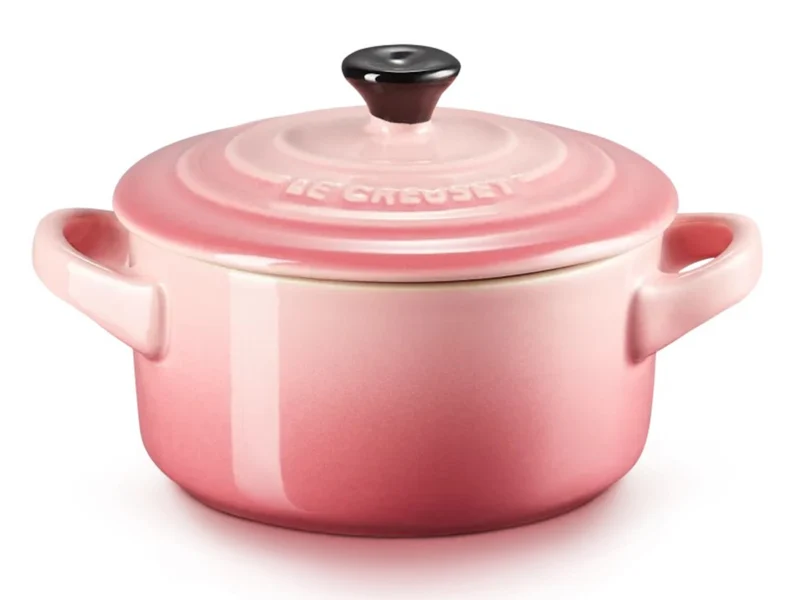 Le Creuset Mini-Cocotte rund rose quartz 10cm