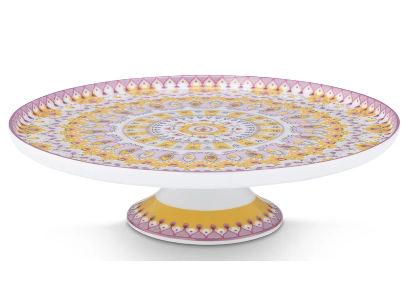 PIP STUDIO Lily&Lotus Moon Delight Yellow mini Kuchenplatte 21cm