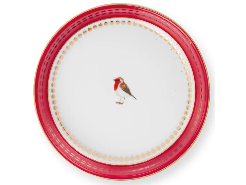 PIP STUDIO Love Birds Red Teebeutelablage 9cm