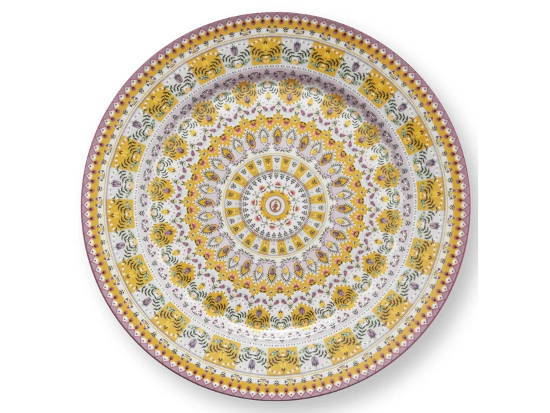 PIP STUDIO Lily&Lotus Moon Delight Yellow Platzteller 32cm