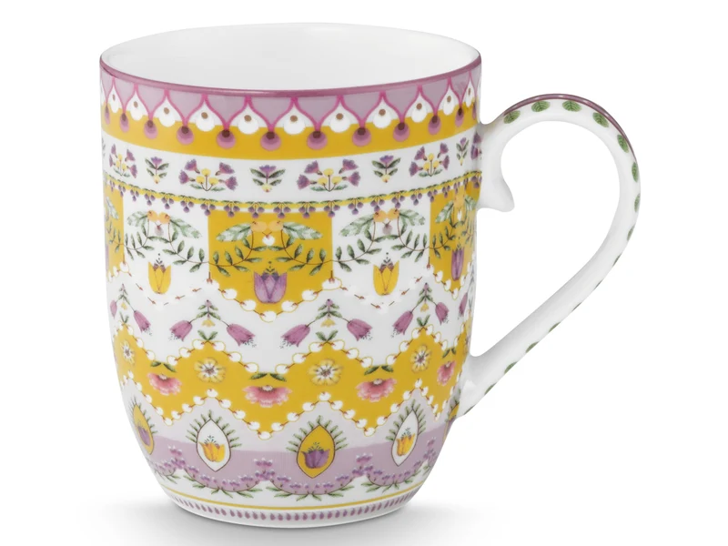 PIP STUDIO Lily&Lotus Moon Delight Yellow Small Henkelbecher 0,2l