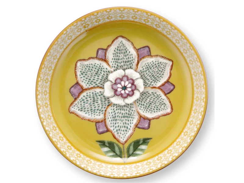 PIP STUDIO Lily&Lotus Yellow Teebeutelablage 9cm