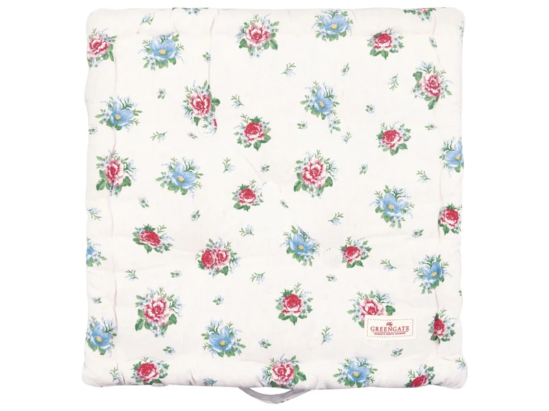Greengate Alivia Sitzkissen white 50x50cm