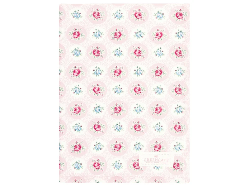 Greengate Elle Geschirrtuch pale pink 70x50cm