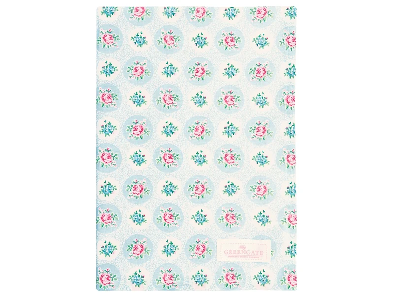 Greengate Elle Geschirrtuch pale blue 70x50cm