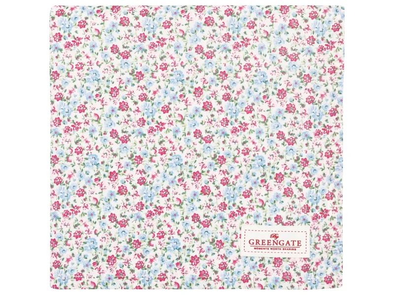 Greengate Louisa Tischdecke white 100x100cm