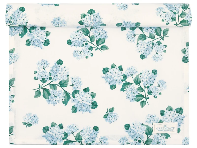 Greengate Liliana Tischläufer white 140x45cm
