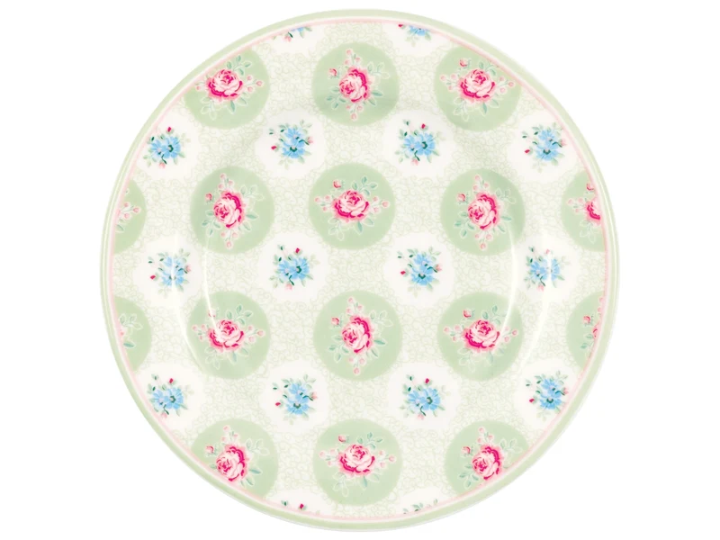 Greengate Elle Brotteller pale green 15cm
