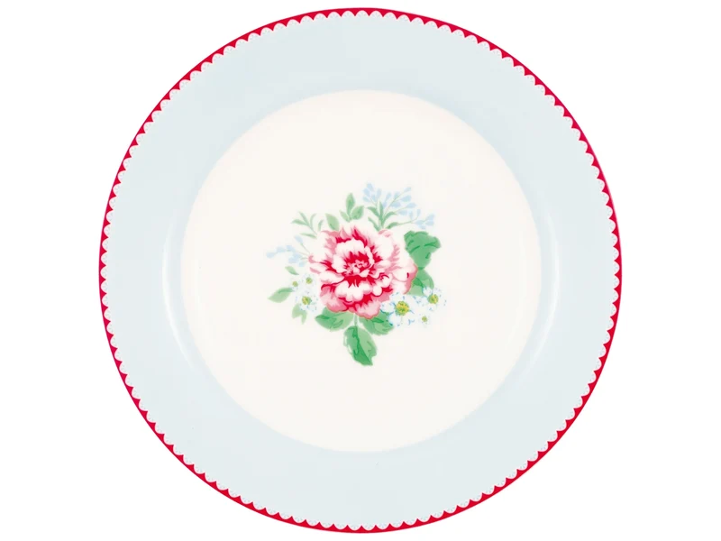 Greengate Alivia Frühstücksteller pale blue 20,2cm