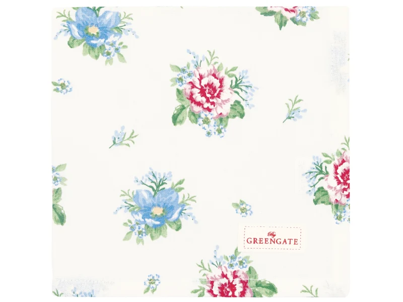 Greengate Alivia Stoffserviette white 40x40cm