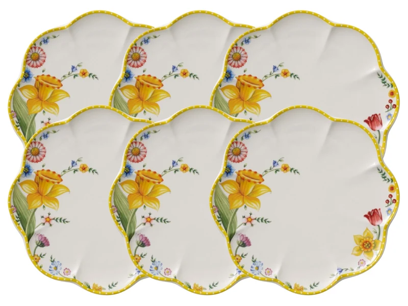 Villeroy & Boch Spring Awakening Frühstücksteller 22cm Set6