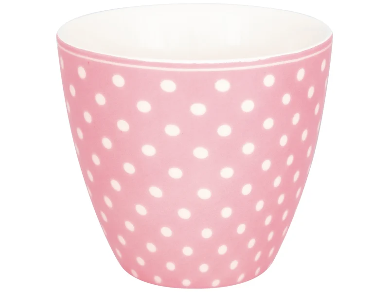 Greengate Dotty Mini Latte Cup pale pink 0,13l