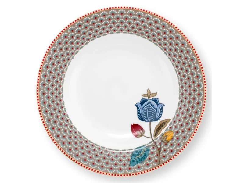 PIP STUDIO Blooming Tales Khaki Suppenteller 21,5cm