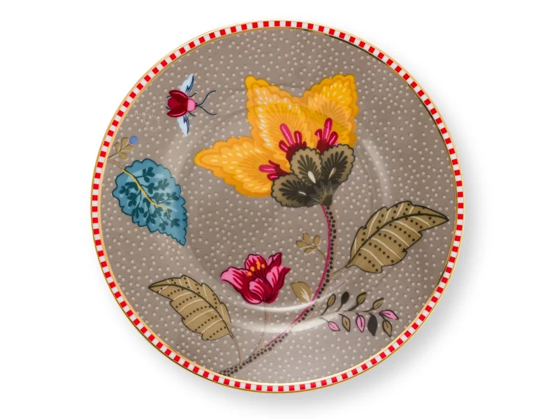 PIP STUDIO Blooming Tales Fantasy Khaki Petit Four Brotteller 12cm