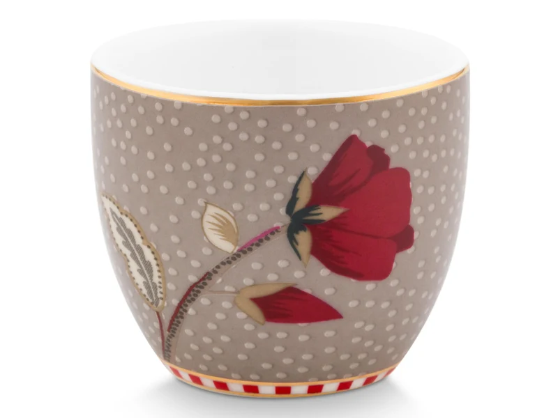 PIP STUDIO Blooming Tales Fantasy Khaki Eierbecher 4cm