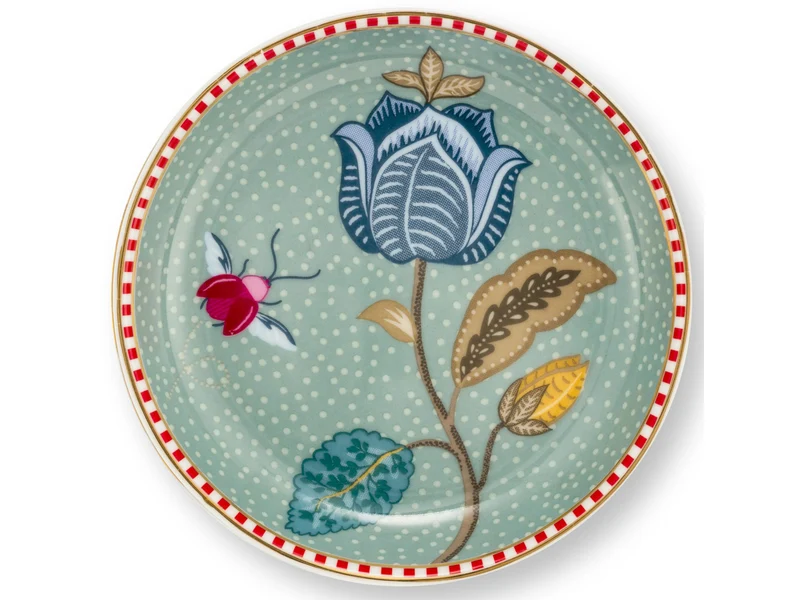 PIP STUDIO Blooming Tales Fantasy Blue Teebeutelablage 9cm
