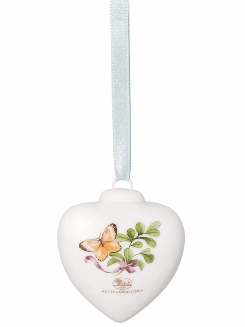 Hutschenreuther Frühlingsgrüsse Tulpe pink Porzellan-Mini-Herz