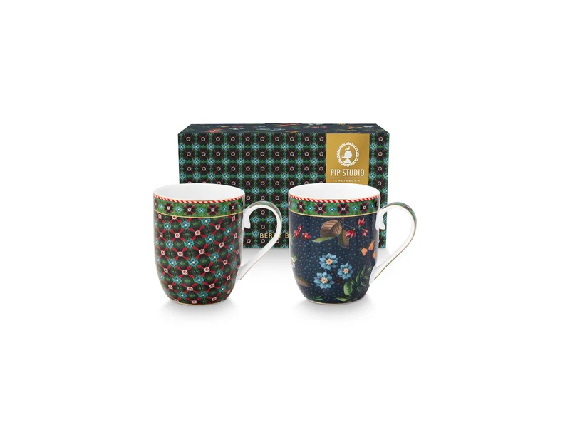 PIP STUDIO Berry Blues Tasse 145ml Set2