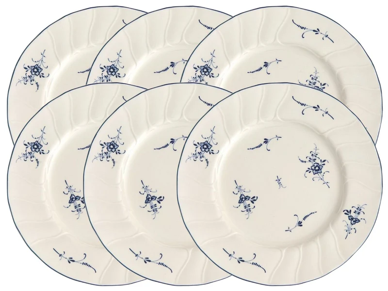Villeroy & Boch Alt Luxemburg Frühstücksteller 21cm Set6