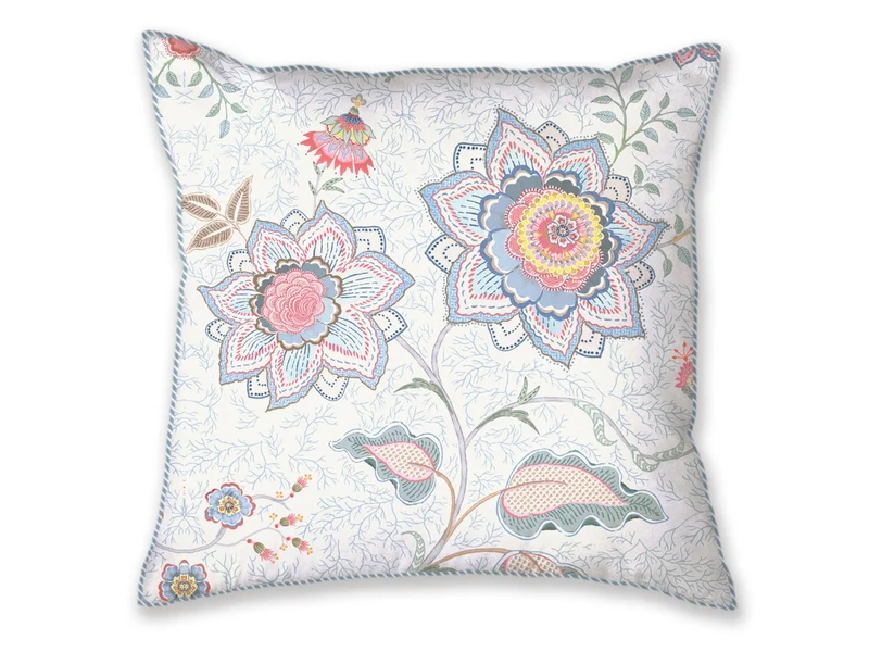 Pip Studio Mumbai Morning Kissen blau 53x53cm (1 Stück)