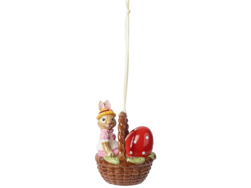 Villeroy & Boch Bunny Tales Ornament Korb Anna 6 cm