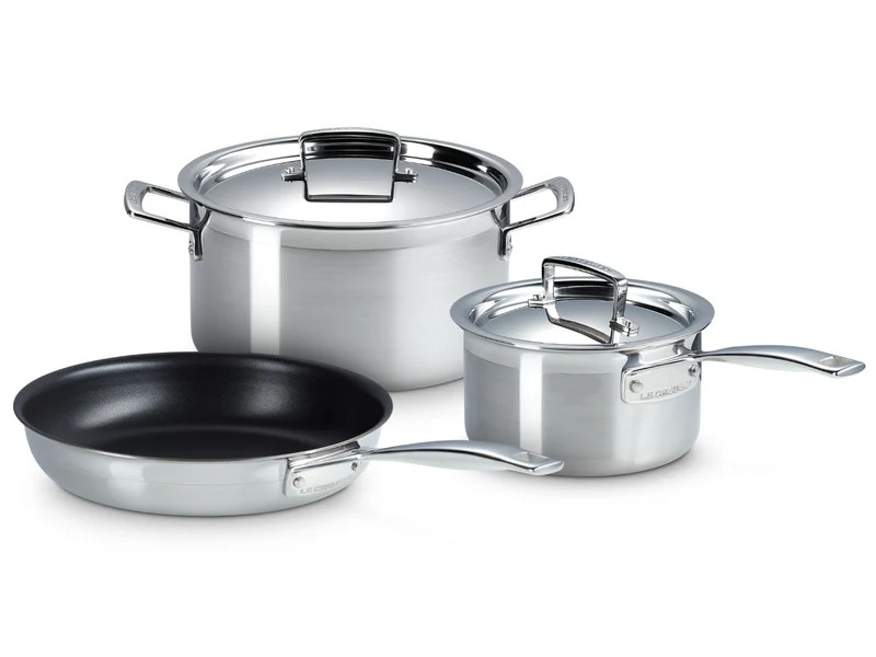 Le Creuset 3-ply Kochgeschirr-Set 3tlg
