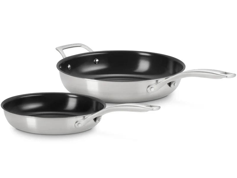 Le Creuset Essential 3-ply Pfannenset antihaft 24/28cm 2tlg