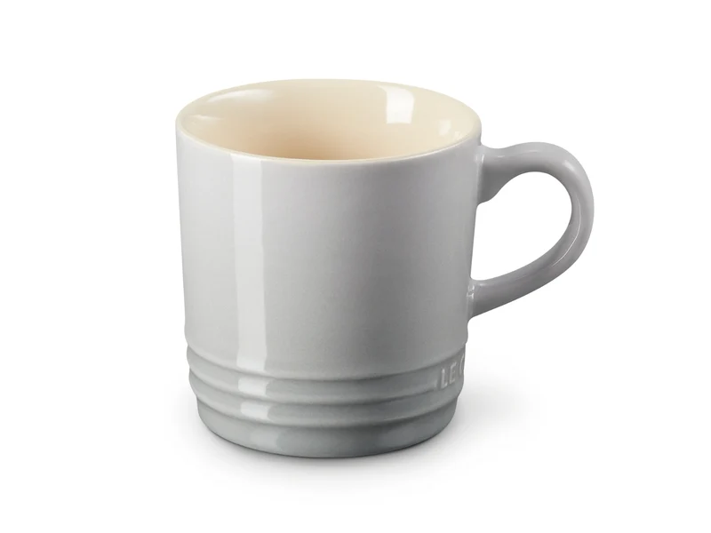 Le Creuset Becher mit Henkel perlgrau 0,1l