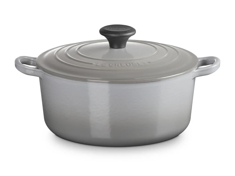 Le Creuset Bräter Tradition rund perlgrau 24cm
