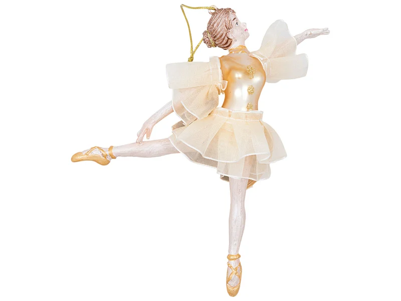 Greengate Anhänger Glas Ballerina gold 16cm