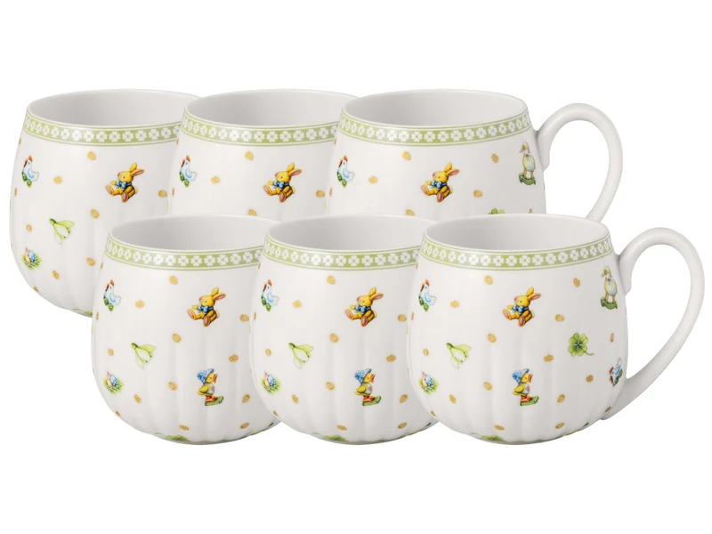 Villeroy & Boch Easter Delight Henkelbecher 0,35l Set6