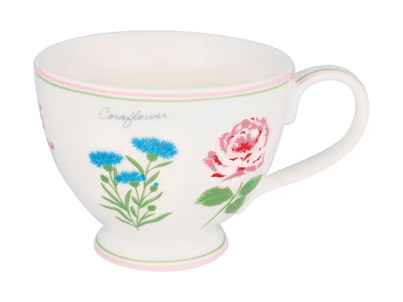 Greengate Agnes Teetasse white 0,4l