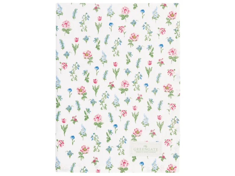 Greengate Estrid Geschirrtuch white 70x50cm