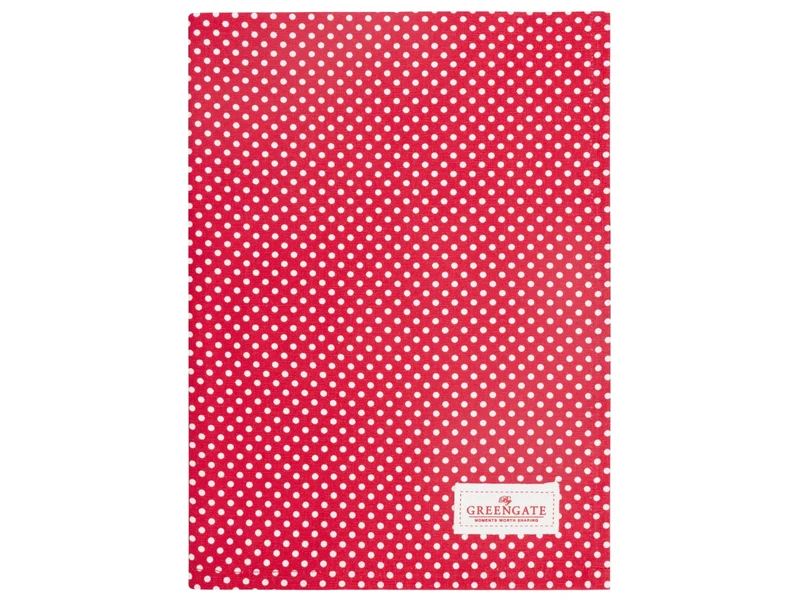 Greengate Dotty Geschirrtuch red 70x50cm