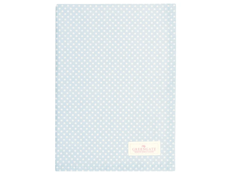 Greengate Dotty Geschirrtuch pale blue 70x50cm