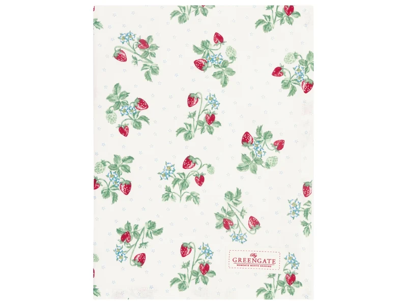 Greengate Berry Geschirrtuch white 70x50cm