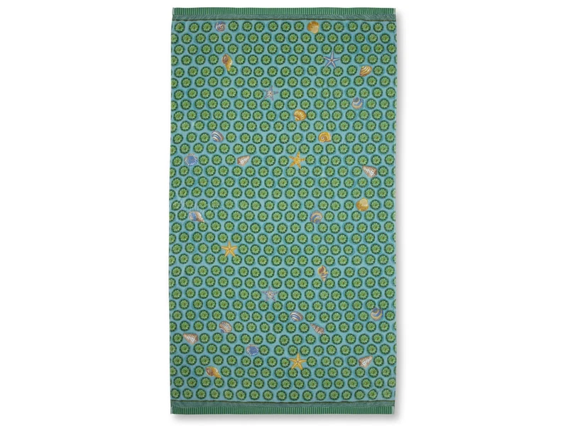 Pip Studio Sea Dots Strandtuch grün 100x180cm (1 Stück)