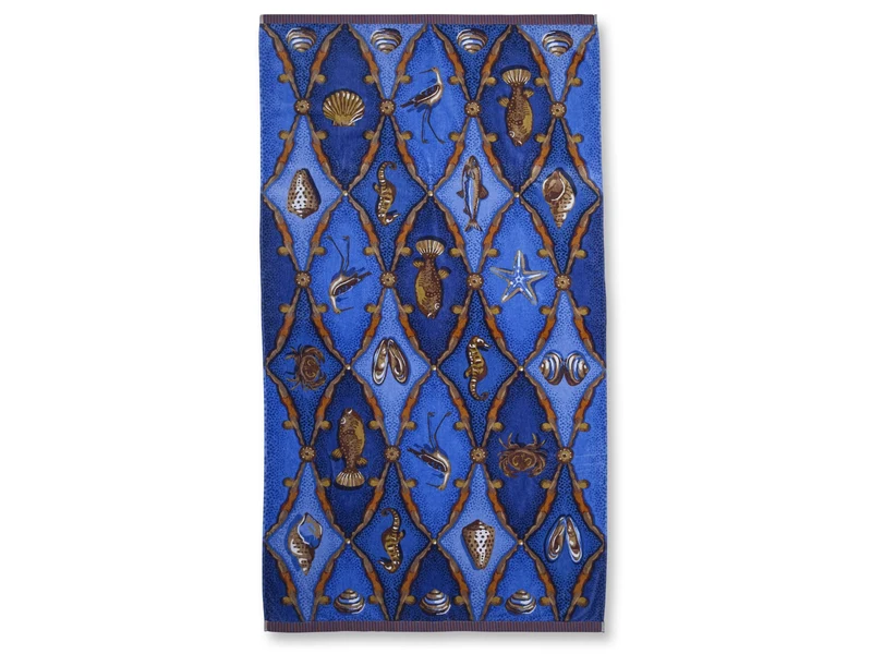 Pip Studio Little Sea Strandtuch blau 100x180cm (1 Stück)
