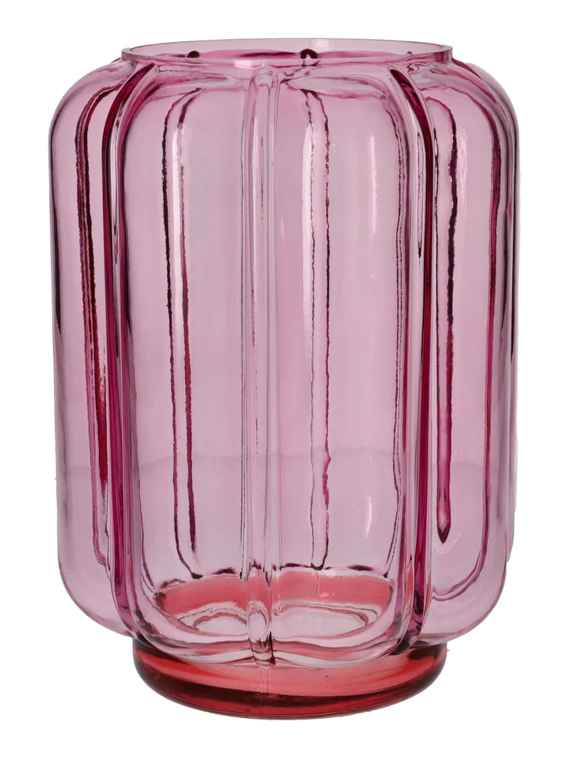 Giftcompany Jacquard Vase Wave L rosa 24,5cm