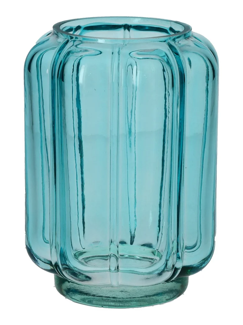 Giftcompany Jacquard Vase Wave S türkis 11cm