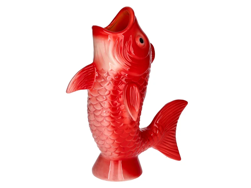 Giftcompany Mignon Vase Fisch L rot 11,3cm